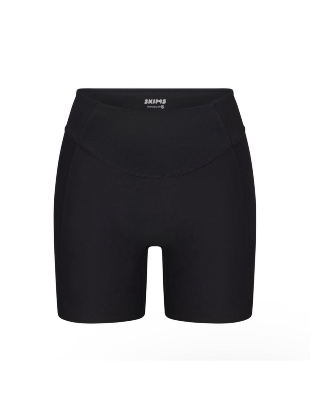 SKIMS Performance High Waisted Bike Shorts in Onyx Size S
